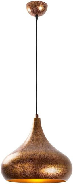 Opviq Pendelleuchte Muba Multicolor in Kupfer aus Metall mit E27 Fassung, B: 26 cm, H: 128 cm, T: 26 cm - Bild 1