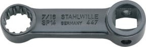 Stahlwille Adapter Spline Gr. 14 7/16 Zoll Innen-4kant 3/8 Zoll in Schwarz - Bild 1