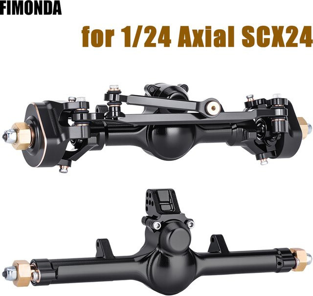 Fimonda Planetenachsen, 3-teiliges Set, 1:24 Axial SCX24, Metall, Zubehör - Bild 1