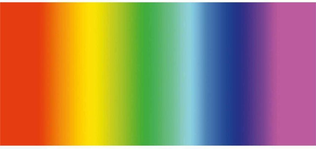 folia Fotokarton Regenbogen Multicolor B: 50 cm, H: 70 cm - Bild 1