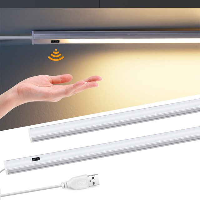 Lcamaw LED Leselampe mit USB Hand Scan Sensor für Bücher und zum Studieren - Bild 1