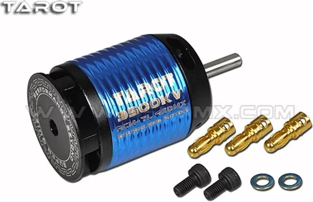 Tarot 450MX (3500KV) bürsterloser Motor, Metall, Blau - Bild 1