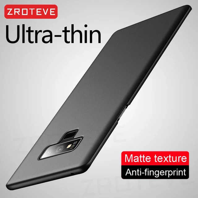 ZROTEVE Ultra Slim Hard PC Matte Cover für Samsung Galaxy Note 9 in Schwarz - Bild 1
