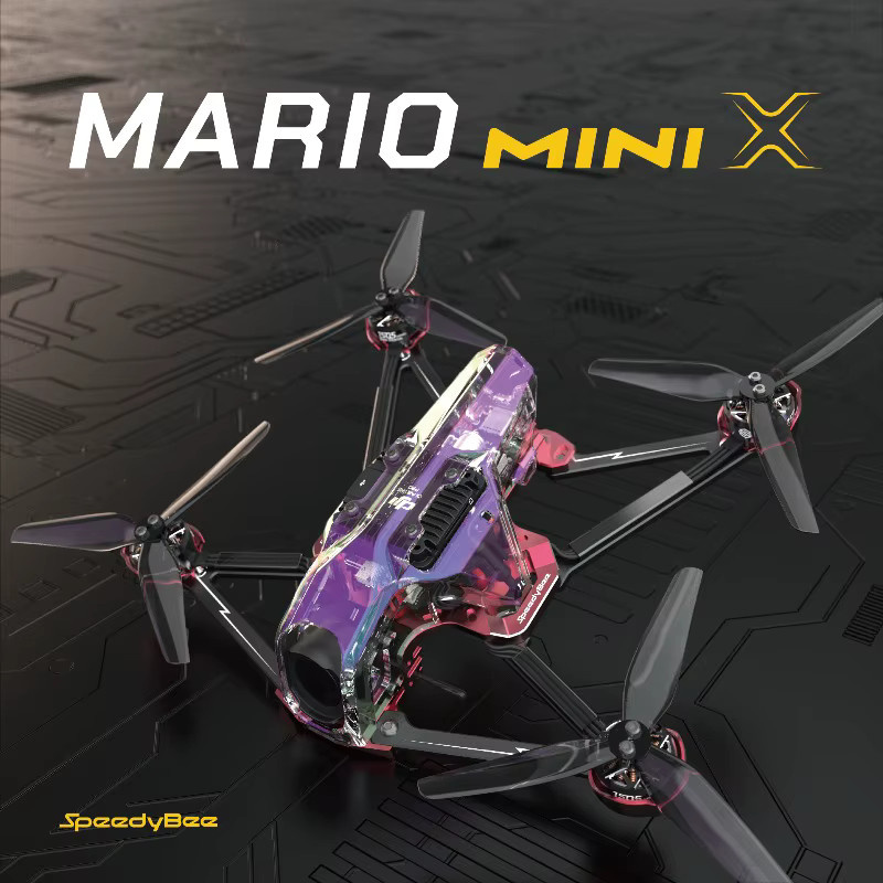 SpeedyBee Mario MiniX Cross Machine O4/O4 Pro High-Definition-Kit FPV Power Set - Bild 2