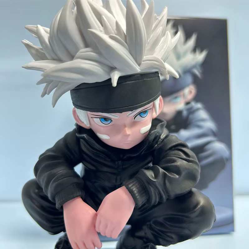 Bandai Anime Gojo Satoru Figur, Actionfigur, 16cm, Kunststoff - Bild 3