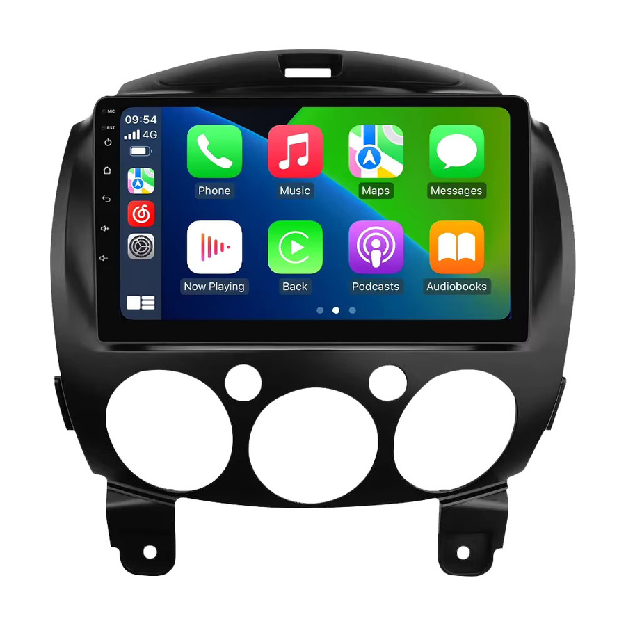NaviFly Android Autoradio für Mazda 2 (2007-2014) mit Wireless Carplay, GPS und Bluetooth in Schwarz - Bild 6
