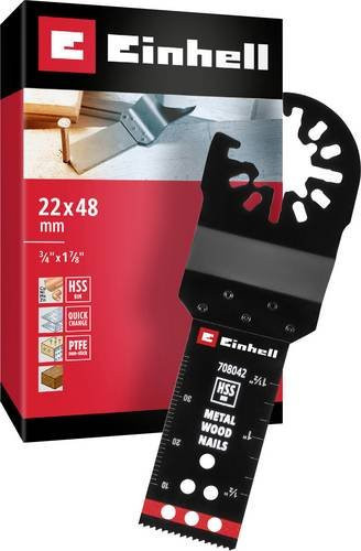 Einhell Bimetall Tauchsägeblatt für Metall, Holz und Kunststoff, Durchmesser: 22 mm - Bild 2