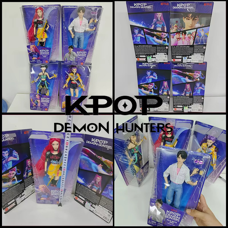 Netflix KPop Demon Hunters Modepuppe, Mira Rumi Zoey, Anime-Figur, ab 4 Jahren - Bild 3