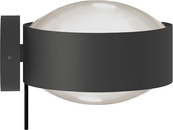 Top Light Puk! 160 Wall Avantgarde LED-Wandleuchte in Anthrazit Matt mit warmweißem Licht (2700K) - Bild 1