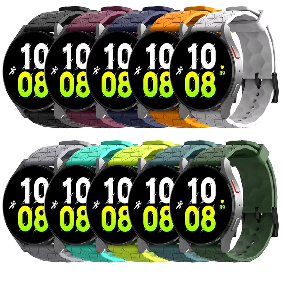 Uhrenarmband Silikon, Bunt, Unisex, 20mm/22mm - Bild 5
