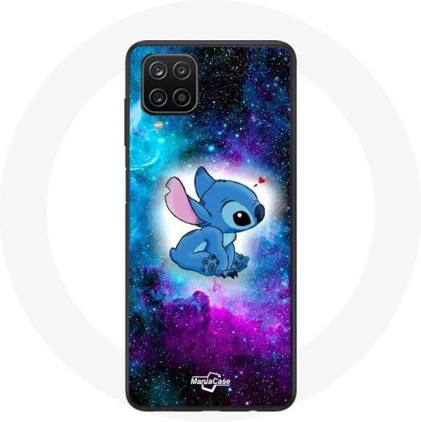Maniacase Schutzhülle für Samsung Galaxy A22 4G mit Stitch Ohana Design in Bunt - Bild 1