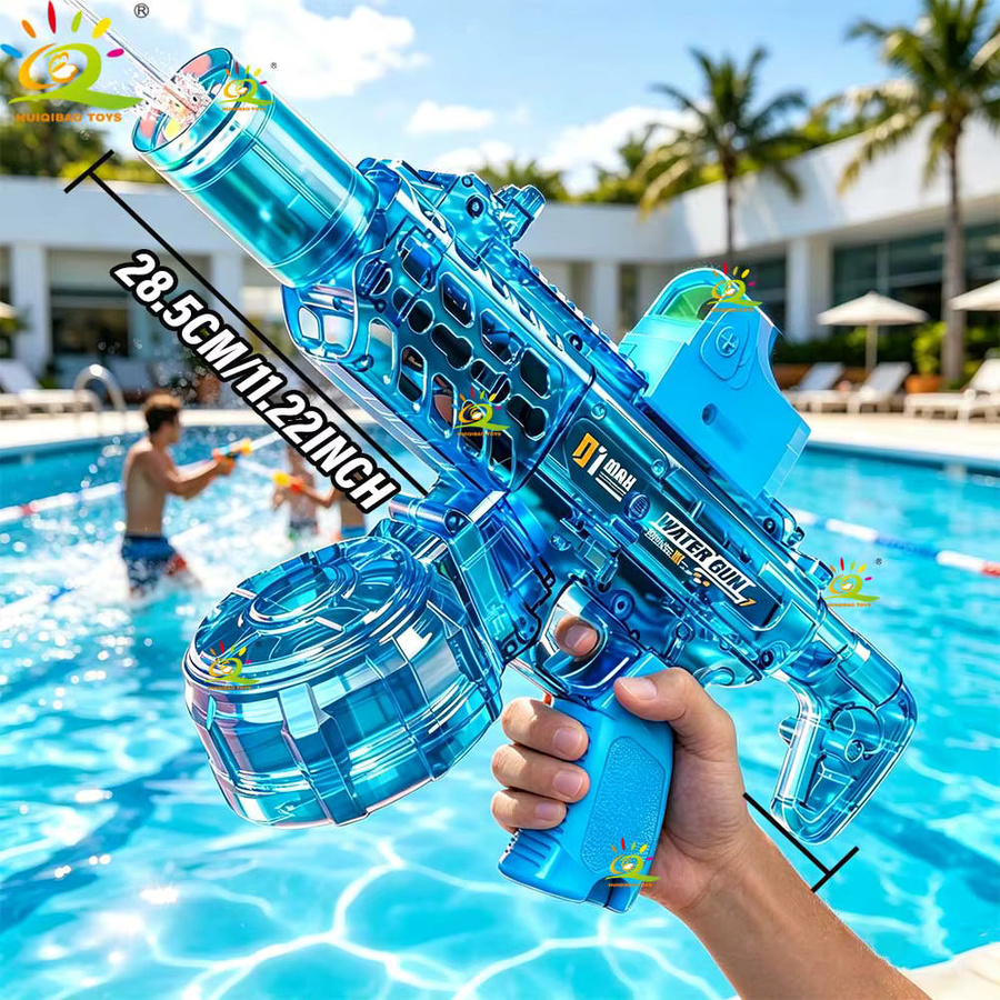 HUIQIBAO Elektrische Wasserpistole mit Flammeneffekt, Automatische Hochdruck-Spritzpistole - Bild 2