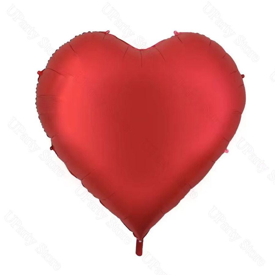 Rote Herz-Luftballons für Hochzeit, Geburtstag und Valentinstag, 152,4 cm Höhe - Bild 2