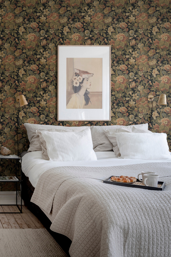 Rebel Walls Tapete Vintage Garden in Ivory mit floralem Botanical-Design - Bild 3