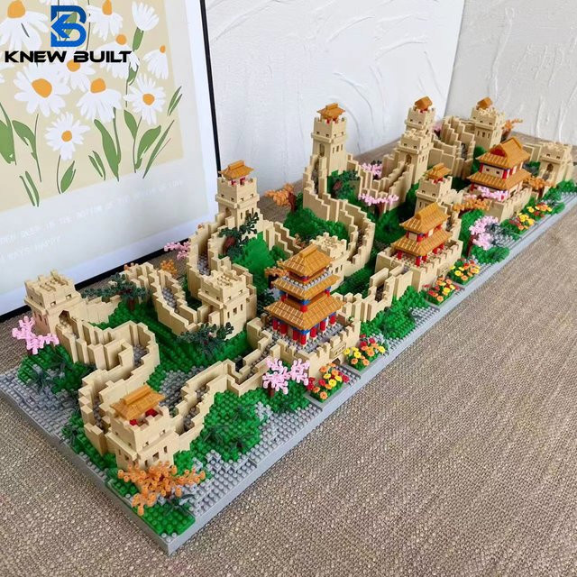 KNEW BUILT Great Wall, Bausteine, 3D-Modellspielzeug, adults - Bild 1