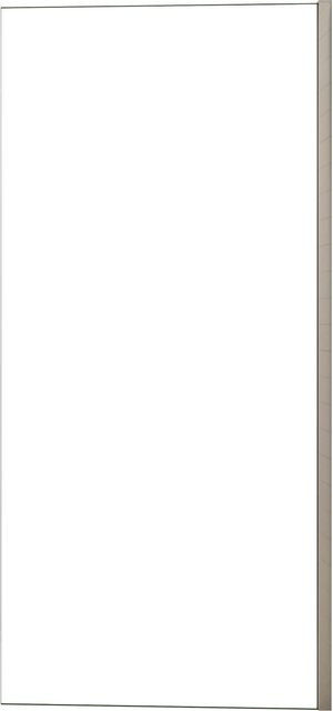 AICA Walk-in Duschkabine Duschwand aus ESG Glas mit Nano-Beschichtung, Farbe Transparent, B: 30 cm, H: 200 cm - Bild 1