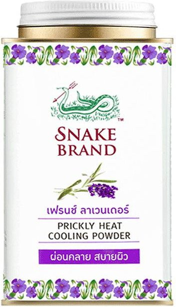 Thailand Schlangenmark Hitzepickel Talkumpuder, Lavendel, Unisex - Bild 1