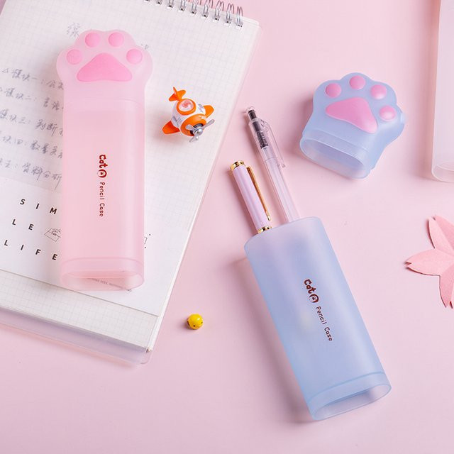 Kawaii Katzenpfoten Etui mit großer Kapazität für deine Schreibwaren und Stifte - Bild 1