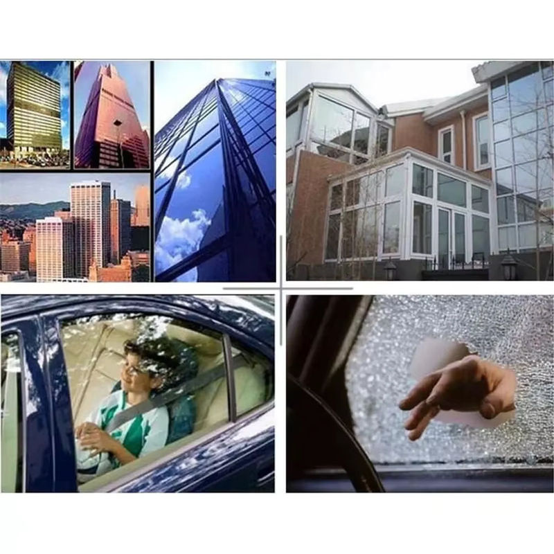 AFDB Sicherheitsfensterfolie transparent, UV-blockierende 4-Mil PET-Fenstertönungsfolie selbstklebend für Auto- und Gebäudeglasschutz - Bild 5