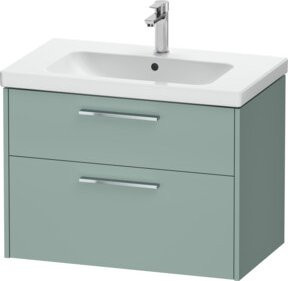 Duravit Waschtischunterschrank D-Code in Blau, Wandhängend, B/T/H: 78,4 x 55,5 x 46,0 cm - Bild 1