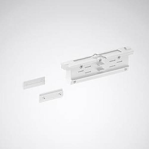 Trilux Hochvolt-Schienensystem-Komponente Rail Längs Strip Connector in Weiß - Bild 1