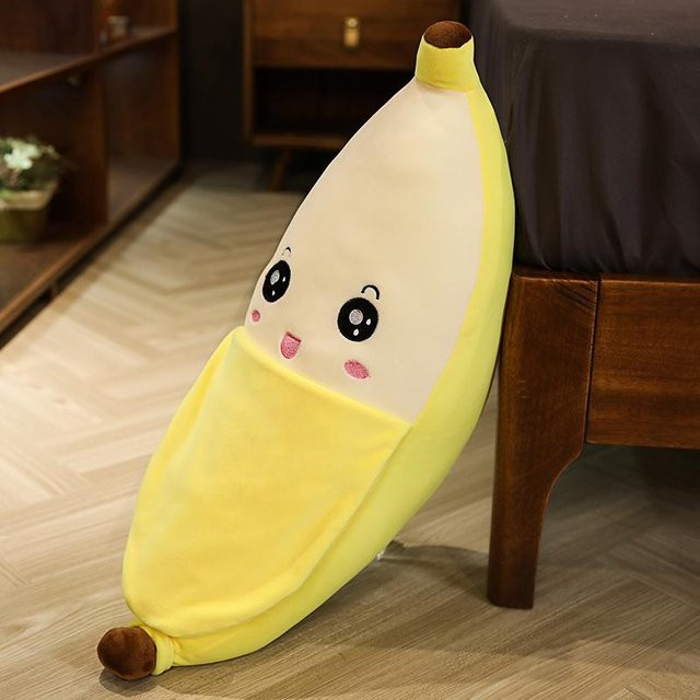 Yiran Health & Beauty Bananen Kuscheltier, Plüschtier, 40cm - Bild 1