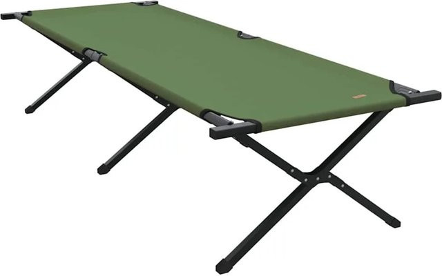 vidaXL Klappbares Schlafbett für Camping in Grün, B/T/H: 80 x 210 x 46 cm - Bild 1