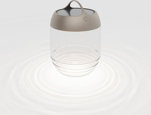Aqu M LED-Tischleuchte in Bronze mit Akku und dimmbarer warmweißer Beleuchtung (2700K) IP44 - Bild 1