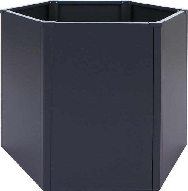 Metallhochbeet MCW P64 aus Stahl für Garten und Terrasse, Farbe: Anthrazit, B/T/H: 100 x 77 x 88 cm - Bild 1