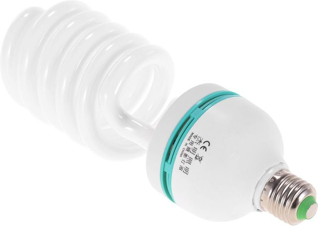 TOMTOP JMS Fotostudio-Glühbirne E27 135 W Tageslichtlampe 5500 K Weiß - Bild 1