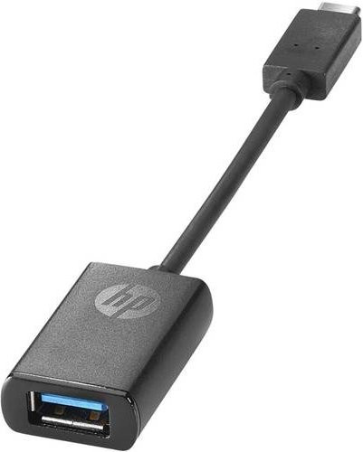 HP USB-C auf USB 3.0 Adapter in Schwarz - Bild 1