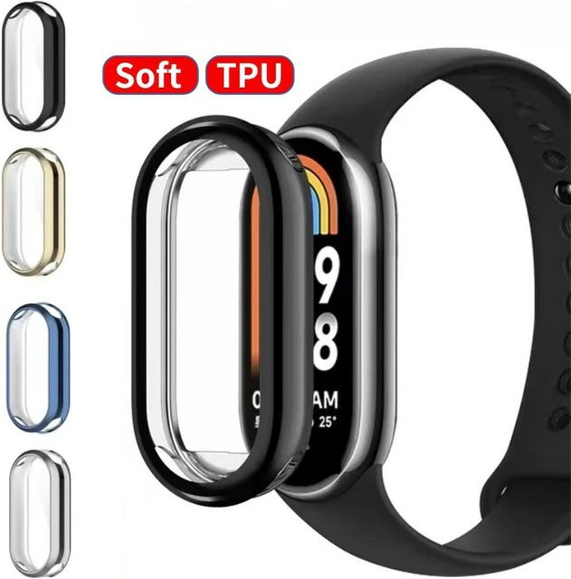 Xiaomi Schutzhülle für Mi Band 8, Mi Band 9, Mi Band 10, Kunststoff, Schwarz, Unisex - Bild 1