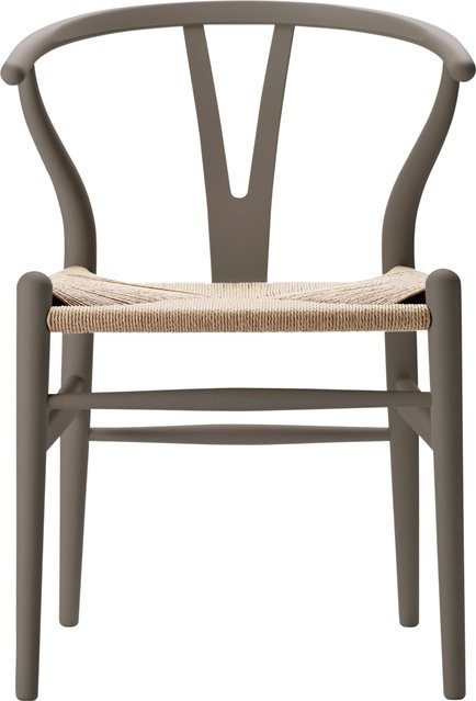 Carl Hansen & Søn CH24 Y Wishbone Stuhl Soft Edition von Ilse Crawford in Braun, lackiert - Bild 1