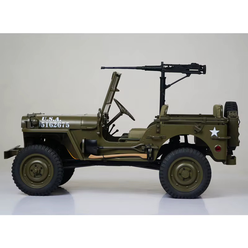 FMS Climber 1941 Willys MB Scaler RC Crawler, 1:6, Zubehör, Grün - Bild 2