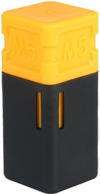 Koogeelife Ersatzteil-Set für M5 Nietzange mit Dorn und Nasenstück in Gelb und Stahl - Bild 1
