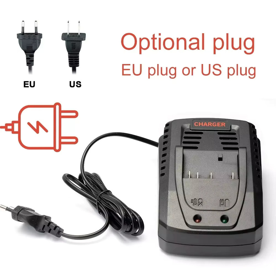 Schnelles Li-Ion Batterie Ladegerät für Bosch 14,4 V und 18 V Akkus, kompatibel mit BAT609, BAT609G, BAT618, BAT618G, AL1860CV, AL1814CV und AL1820CV, Schwarz - Bild 5