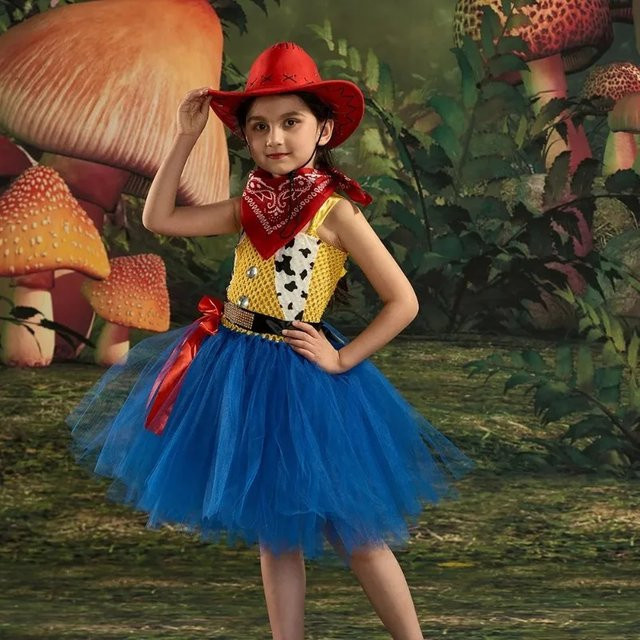 Disney Toy Story Cowgirl-Spielzeug Woody, Verkleidungskleidung, Mädchen - Bild 1