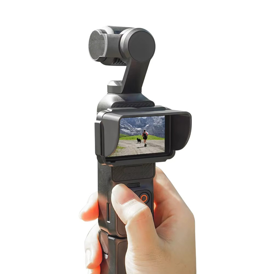 DJI OSMO POCKET 3 Bildschirmhaube in Schwarz als Sonnenschutz und Display-Schutzhülle - Bild 5