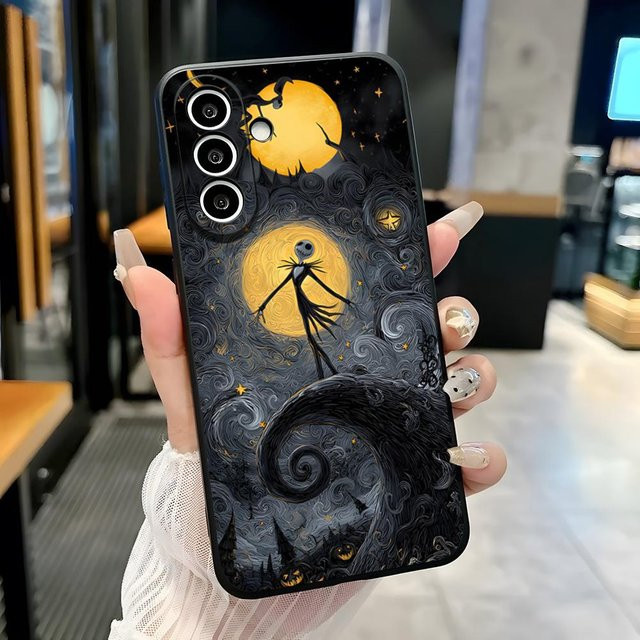 The Nightmare Before Christmas Stoßfeste Handyhülle für Samsung Galaxy A25 A13 A33 5G A54 A36 A35 A56 A52 A14 in Multicolour - Bild 1