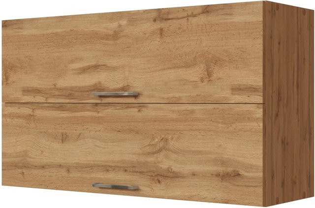Held Möbel Küchen-Klapphängeschrank Sorrento in WotanEiche, B/H/T: 100 x 57 x 34 cm - Bild 1