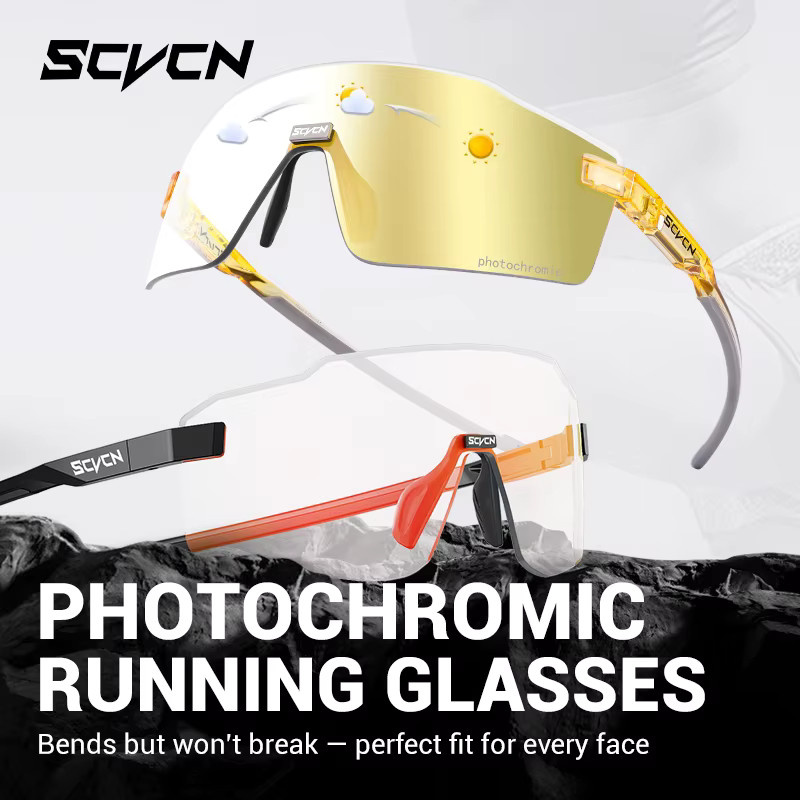 SCVCN Sonnenbrille, Photochrom, Unisex, Multicolor, Kunststoff - Bild 4