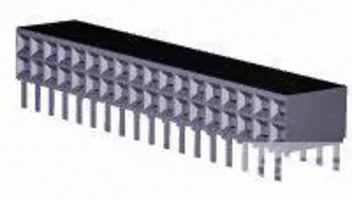 TE Connectivity Einbau-Buchsenleiste Standard 535512-5 in Schwarz aus Kunststoff - Bild 1