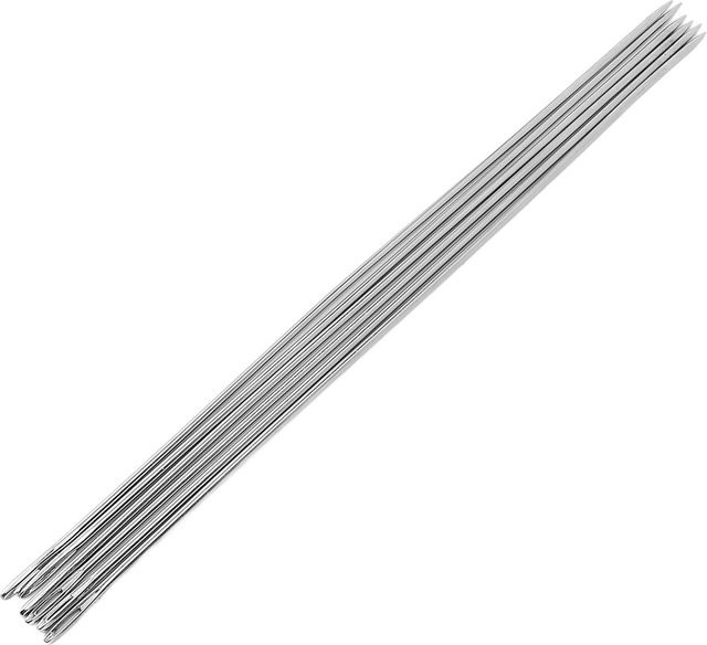 GoolRC Nadeln mit großem Öhr aus Edelstahl in Silber, 6er-Set, Länge: 30 cm - Bild 1