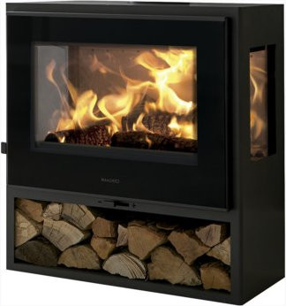 Holzofen Java B/T/H: 69,5 x 64 x 39,3 cm - Bild 1