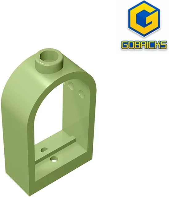 Gobricks GDS-872 Fenster 1x2x2 2/3 mit abgerundeter Oberseite, Zubehör - Bild 1