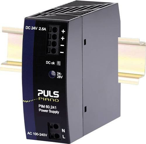 PULS PIM60.241 Hutschienen-Netzteil DIN-Rail 24 V/DC 60W Schwarz - Bild 1