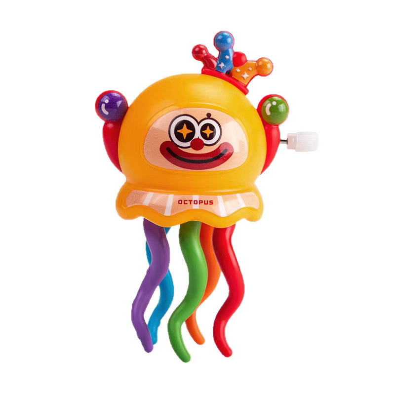 Bandai Uhrwerk-Tanz-Clown-Oktopus, Meerestiere, Bunt / Mehrfarbig - Bild 4
