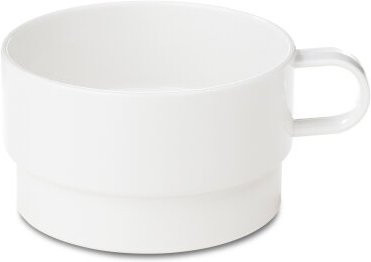 Mepal Cappuccinotasse Basic 421 aus Melamin in Weiß, 300 ml - Bild 1