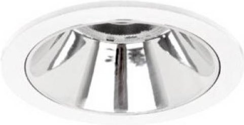 Brumberg LED-Einbauleuchte 40612174DA in Weiß und Silber, dimmbar, rund - Bild 1