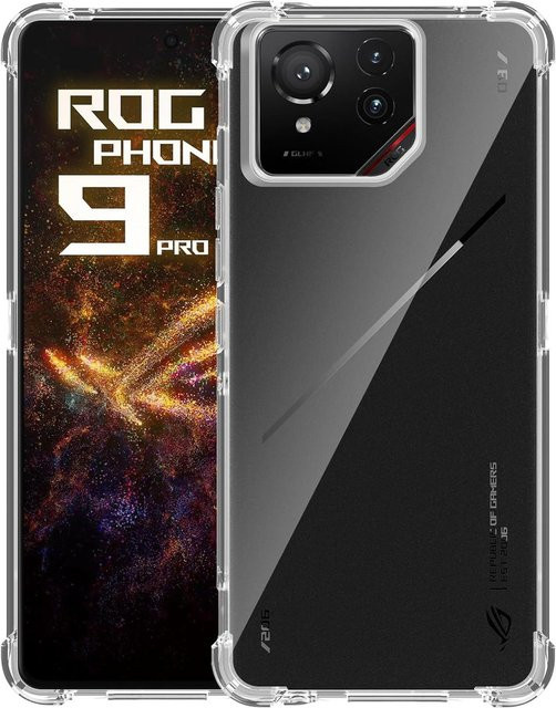 Stoßfeste TPU Schutzhülle für Asus ROG Phone 9 und ROG Phone 8 Pro in Transparent - Bild 1